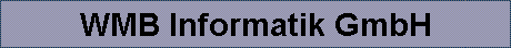 WMB Informatik GmbH